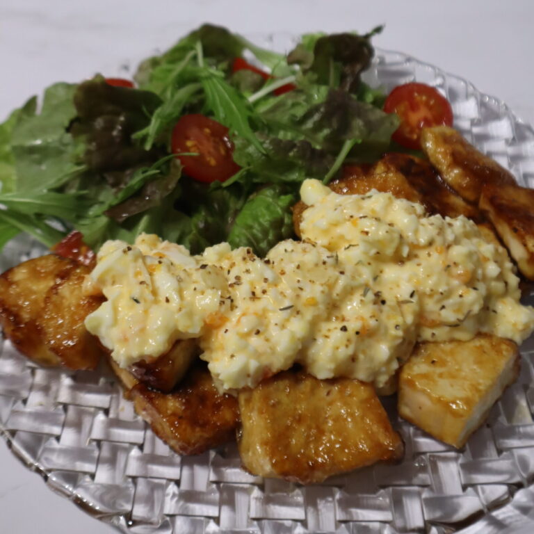 Teriyaki Tofu with Tartar Sauce
