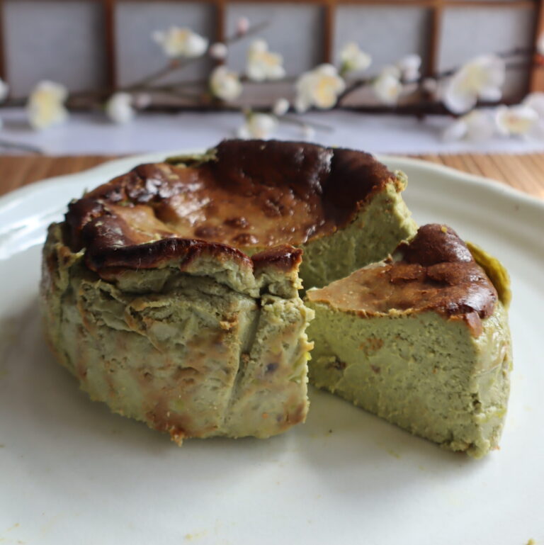 Matcha Basque Cheesecake　