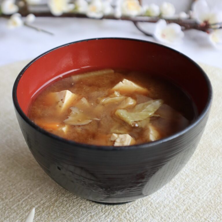 Leftover Vegetable Miso Soup